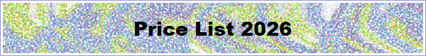 Price List 2026